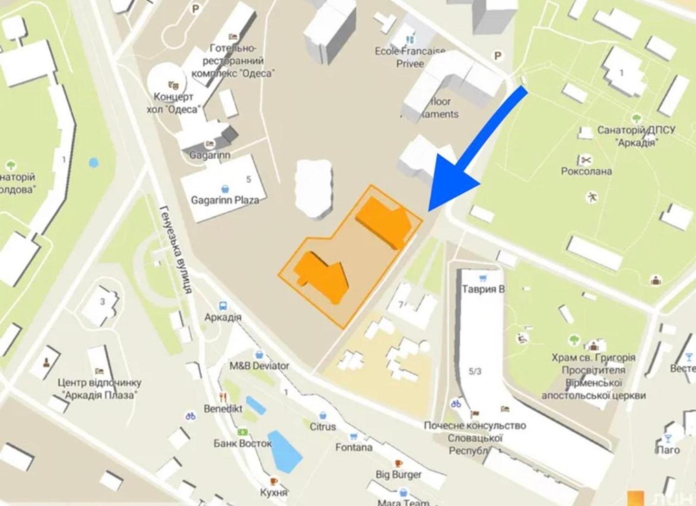 Arcadia- Gagarin Plaza 5/2 Διαμέρισμα Οδησσός Εξωτερικό φωτογραφία